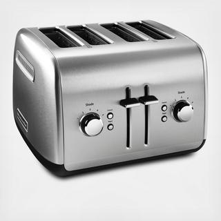 4-Slice Manual Lift Lever Toaster