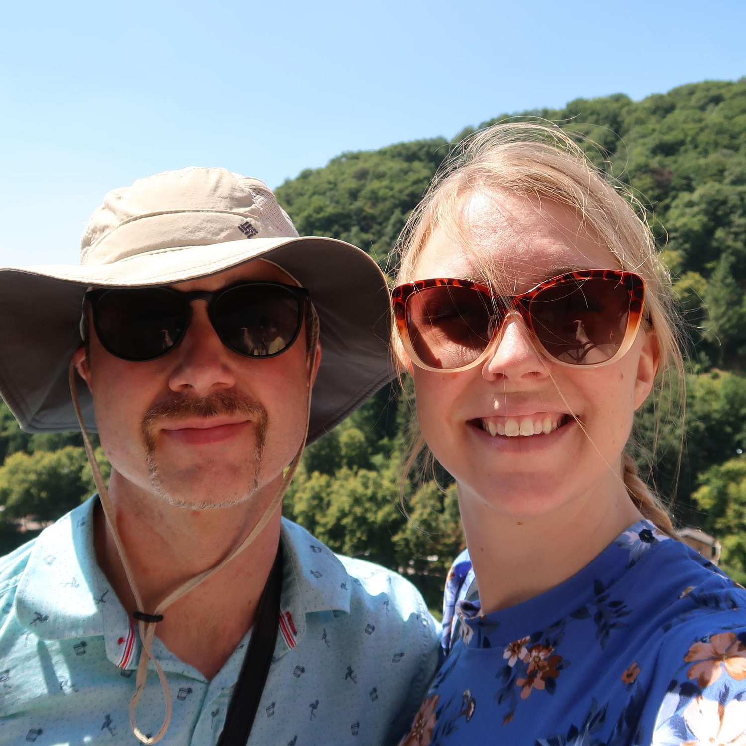 Vianden Castle, Luxembourg, 2022. This was taken after a very tiring hike up a huge hill to get to the castle!
