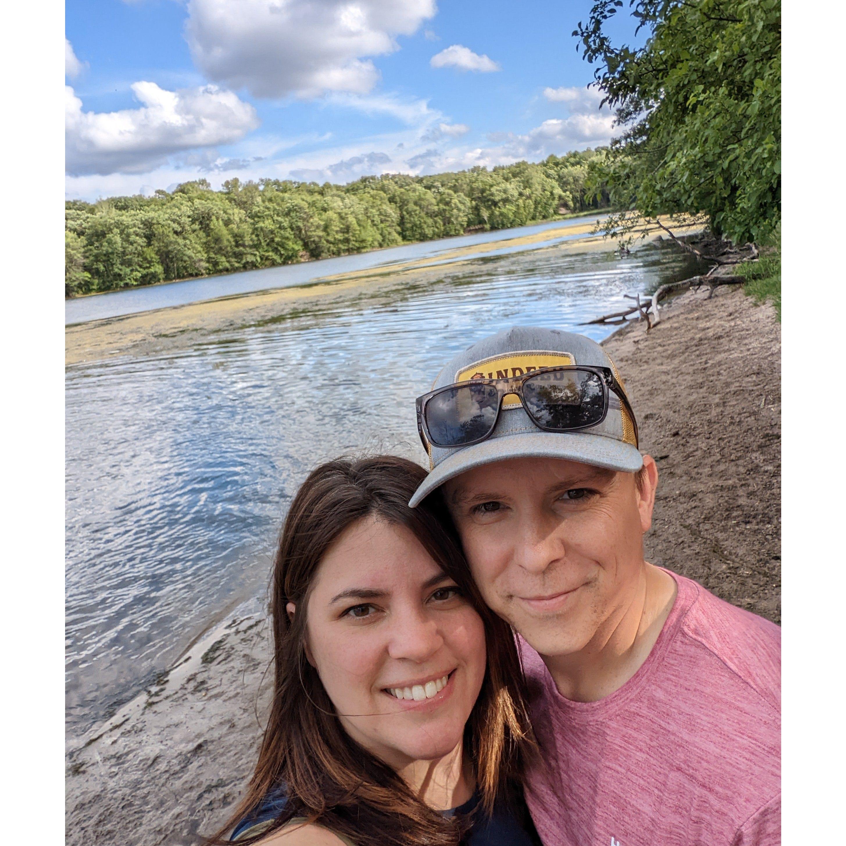 Most of our pics are selfies, here's another one!