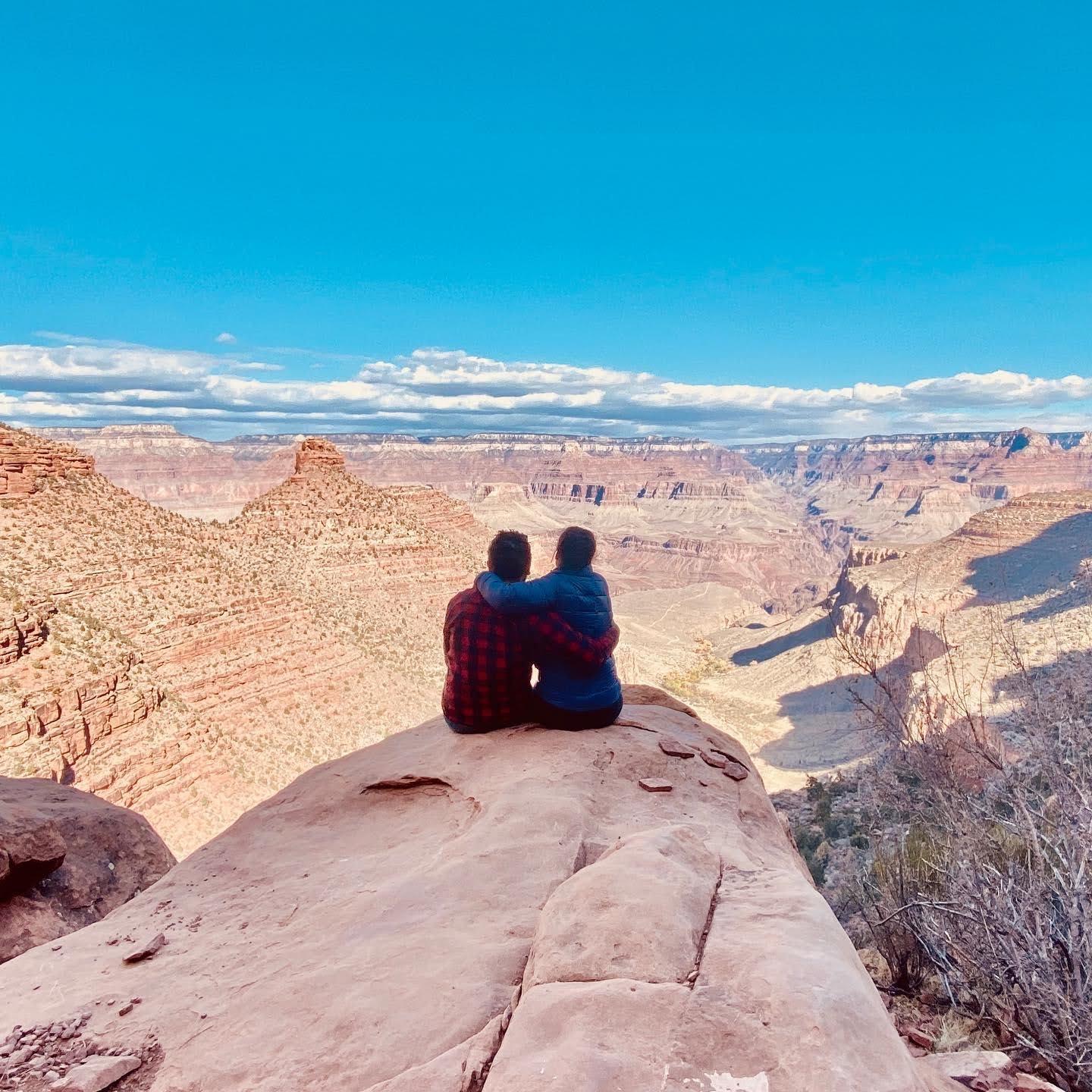 The south rim of the Grand Canyon!