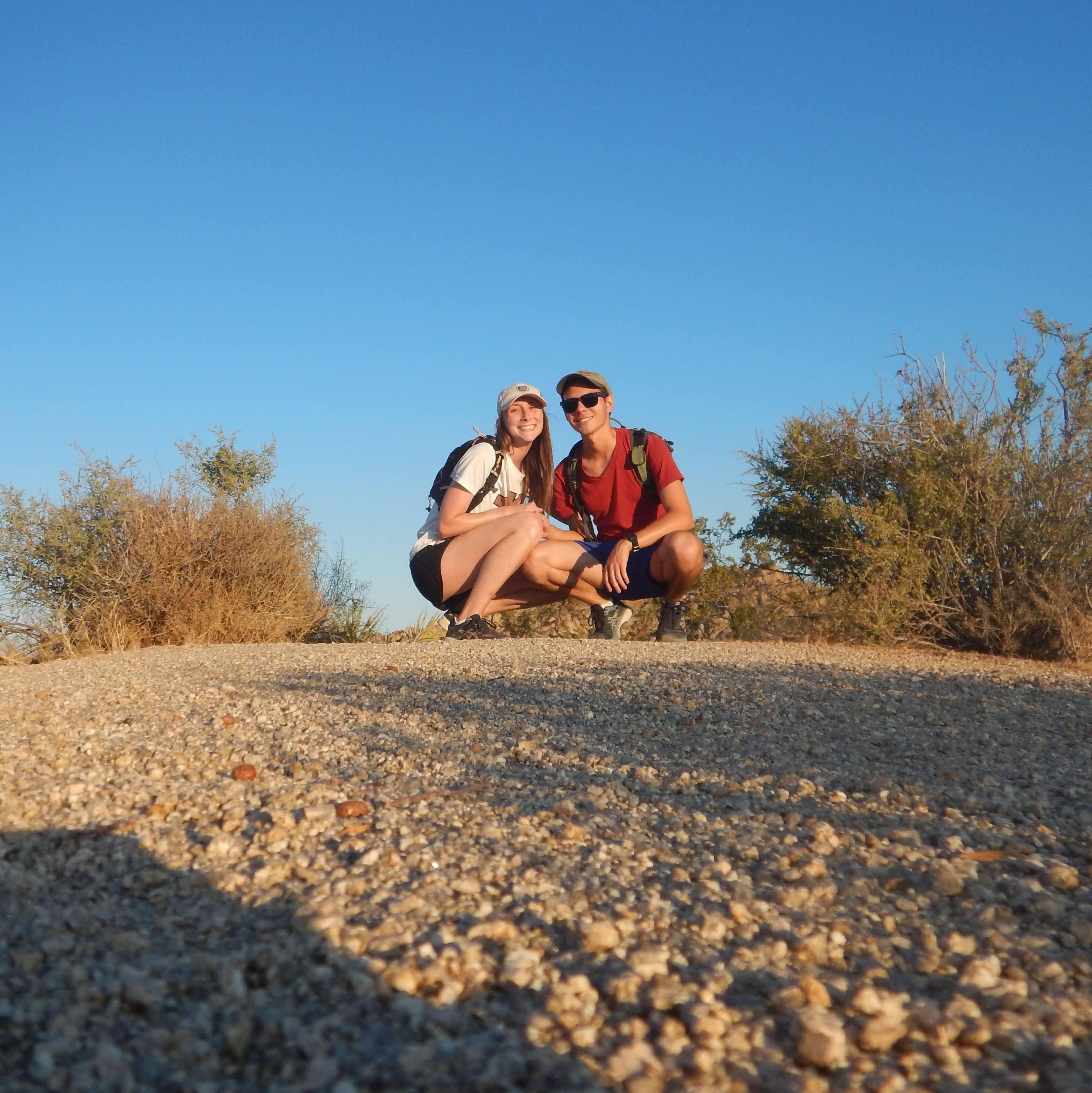 Joshua Tree in the middle of July - very hot!