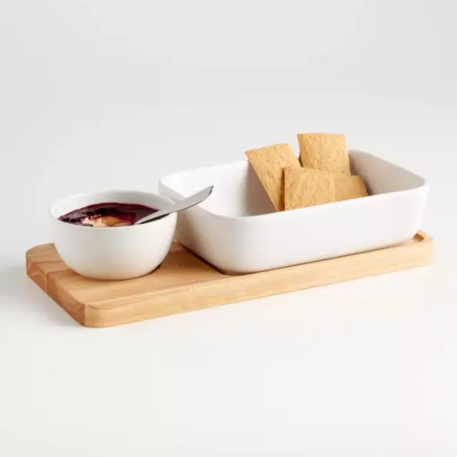 Oven-to-Table Chip and Dip