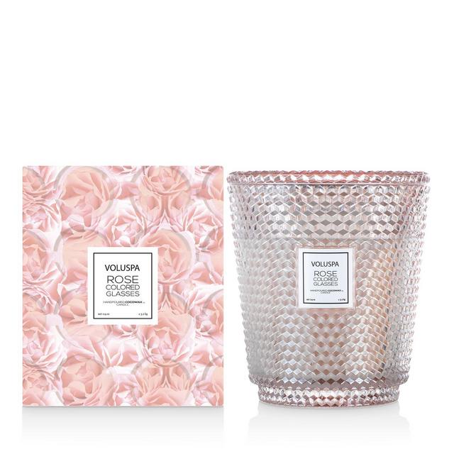 Voluspa Rose Colored Glasses Hearth Candle