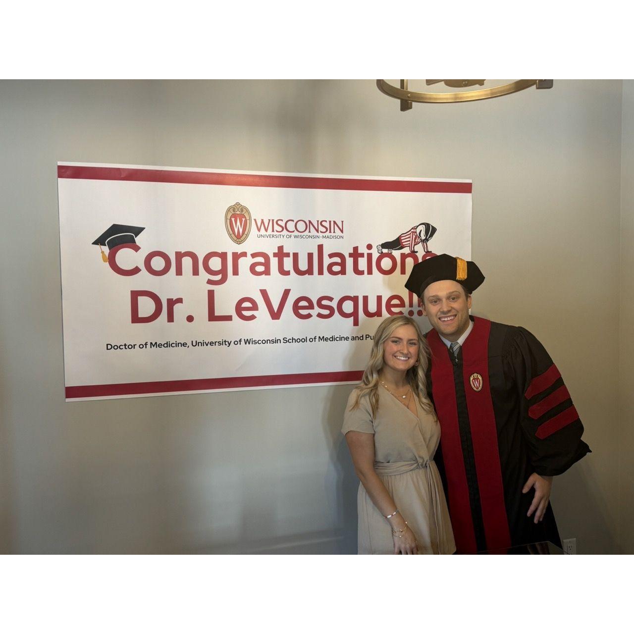 Brad graduated Medical School!!