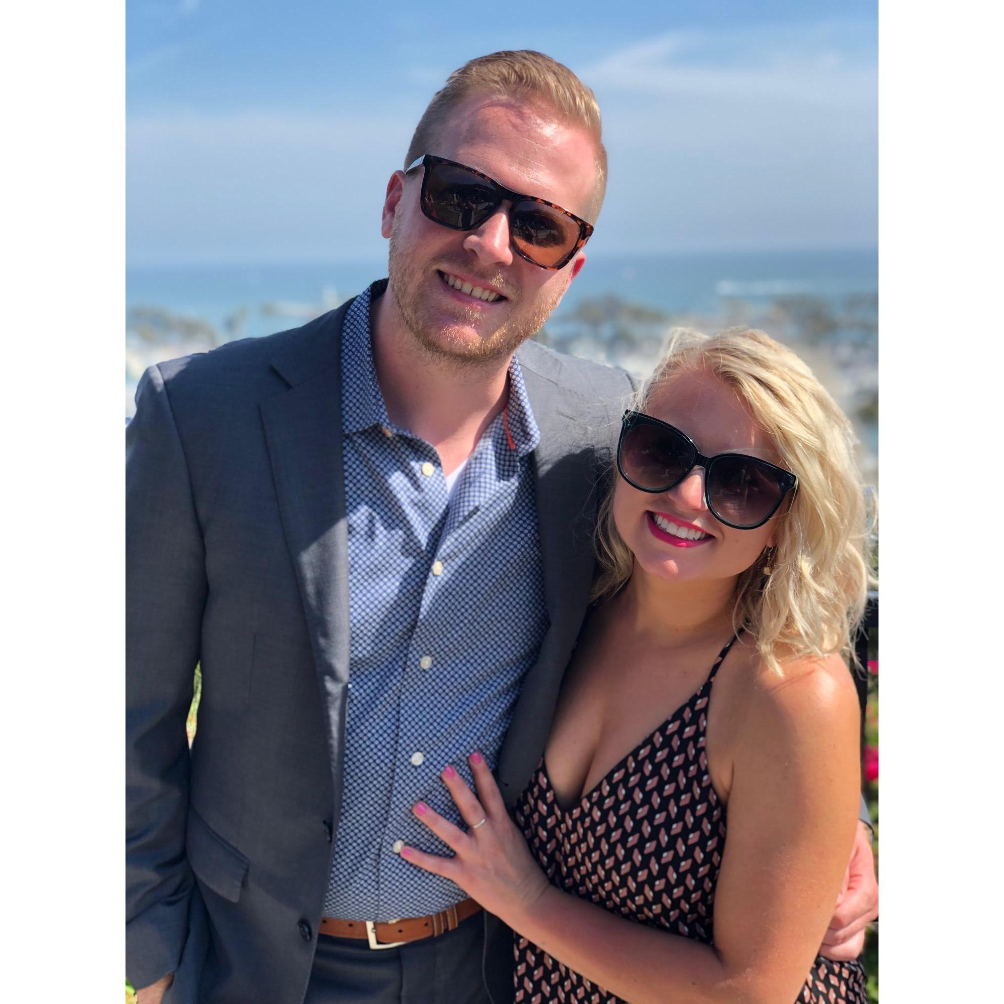 Yet another wedding picture. We clean up well, don't we?