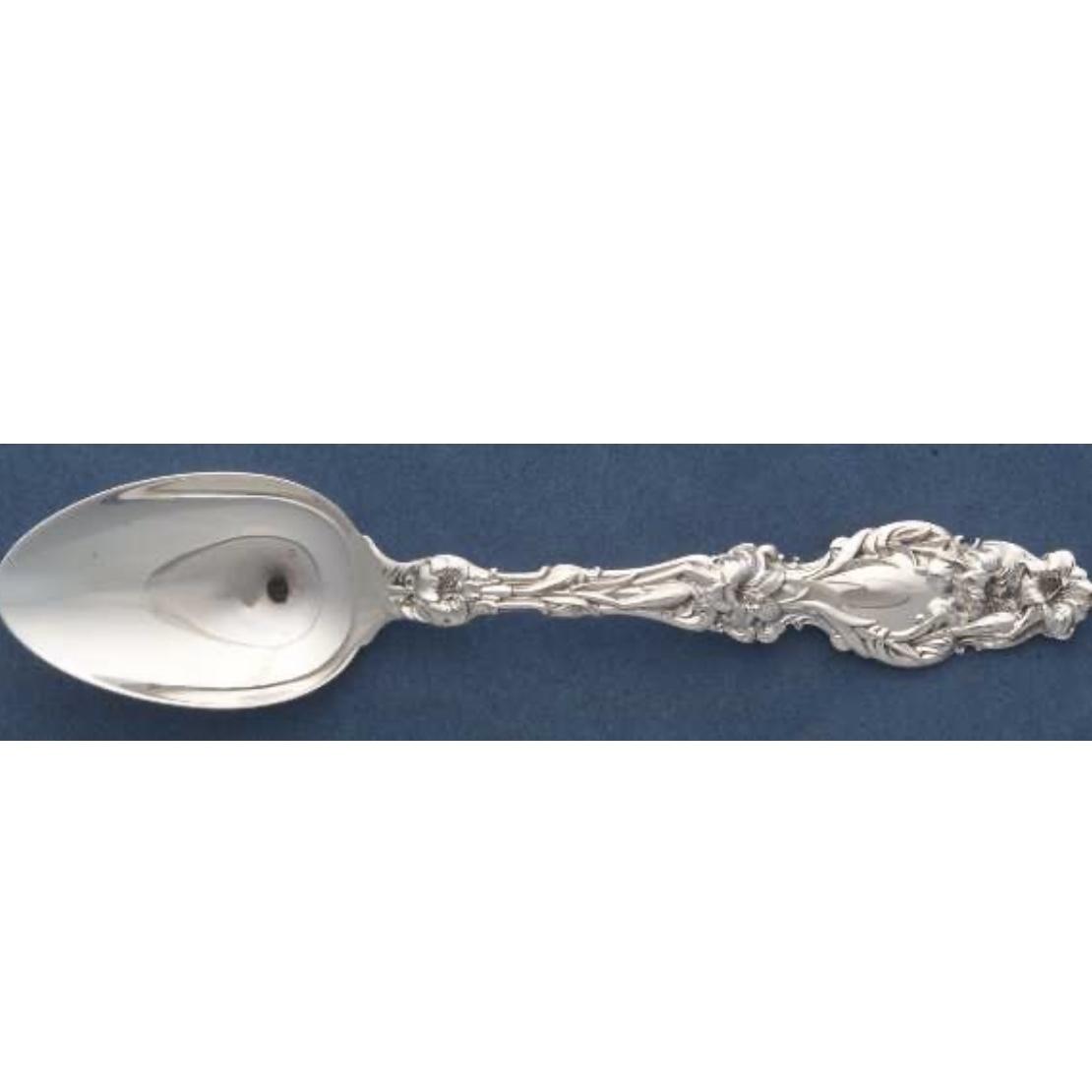 Lily (Sterling, 1902, Lion-Pat.1902) Teaspoon by Whiting Manf Co
