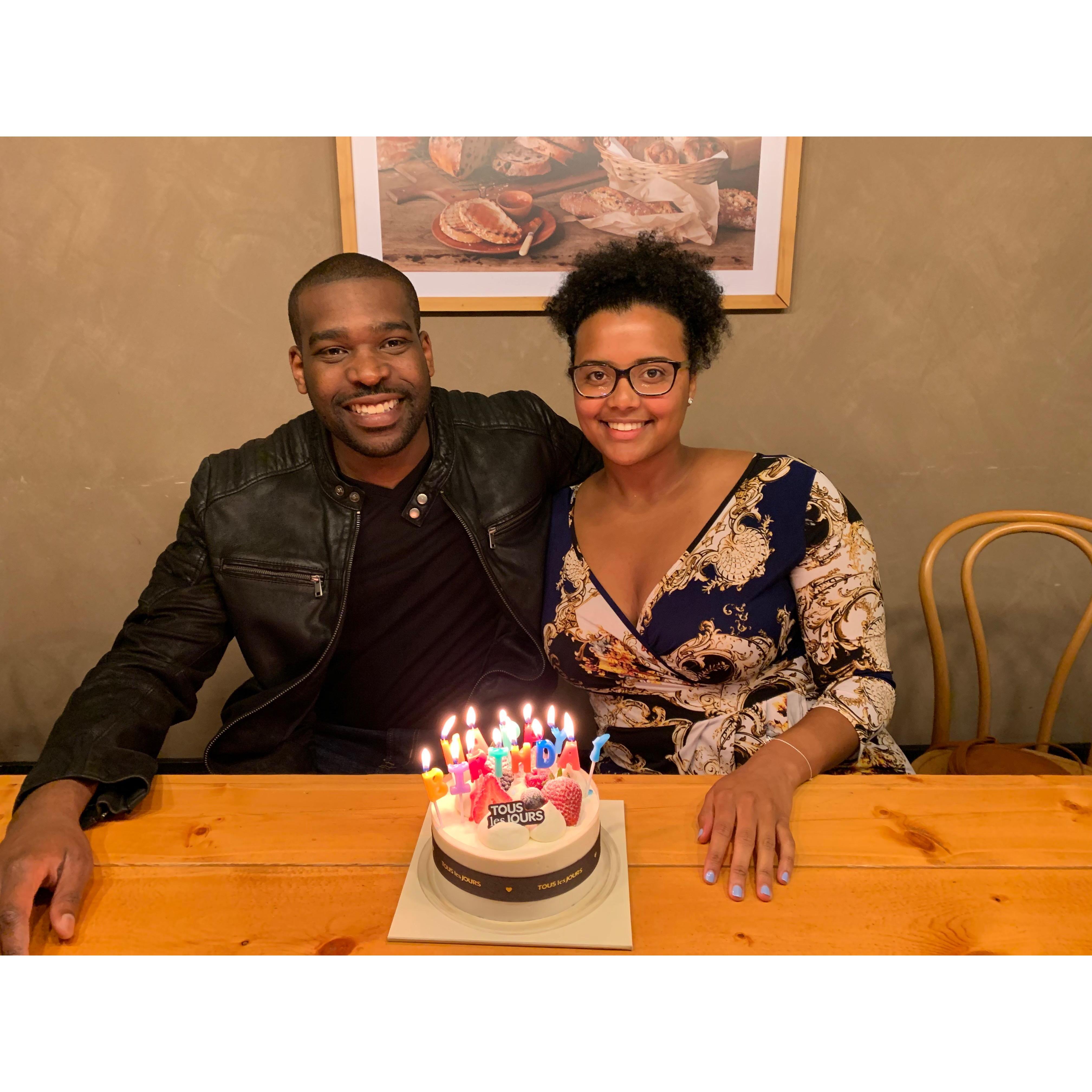 Birthday shenanigans
