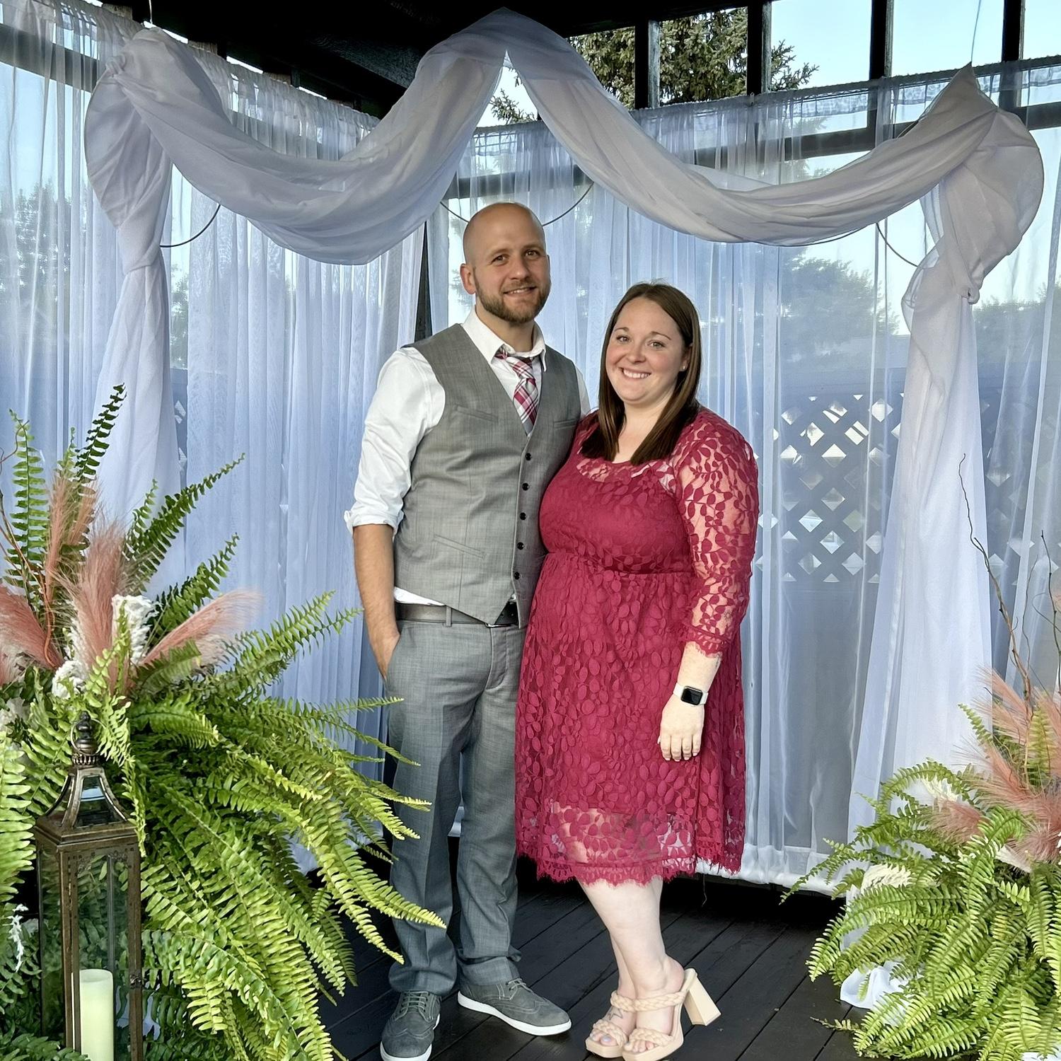 Celebrating the marriage of Brittany and Aaron.