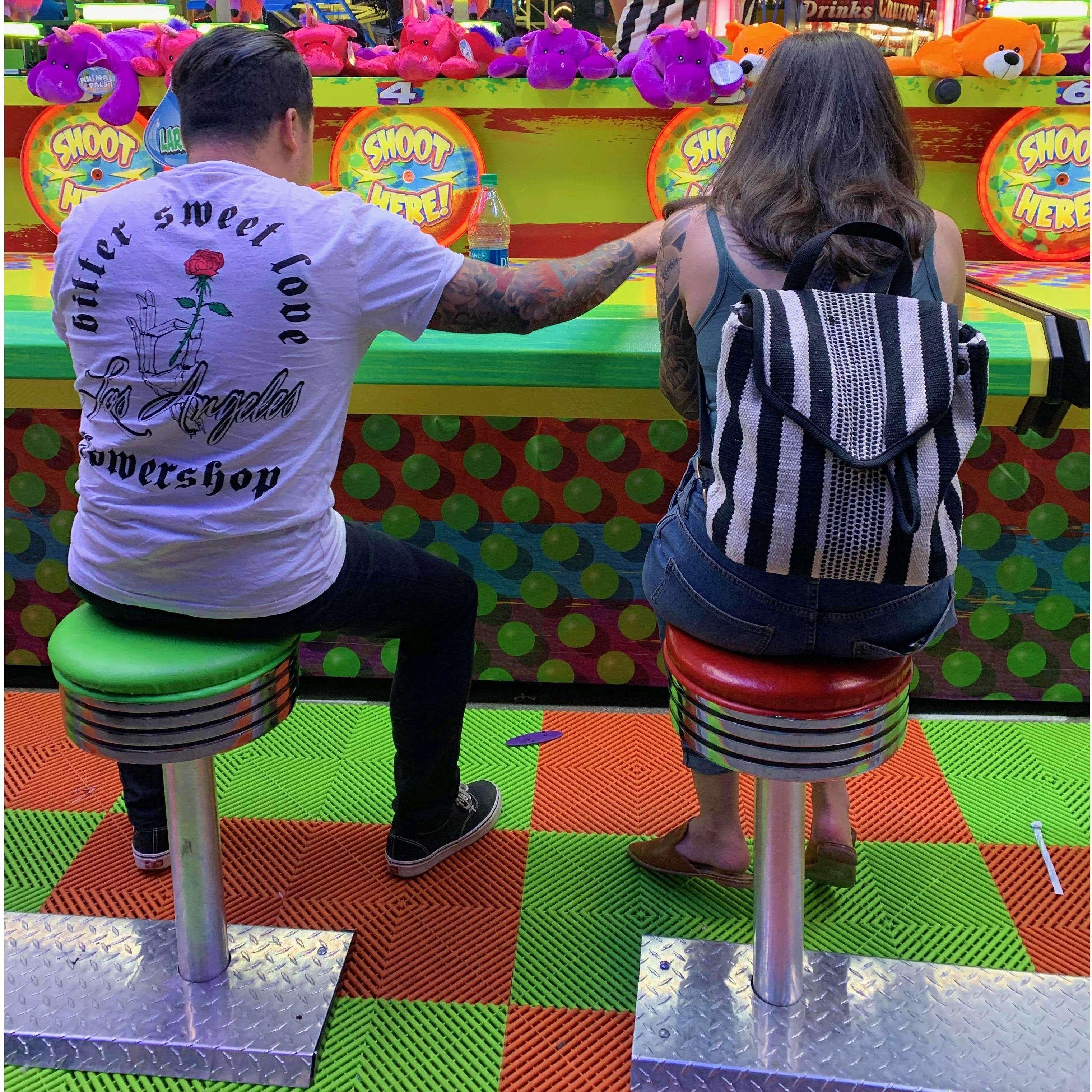 September 21, 2019
Our fist date at the LA County Fair.