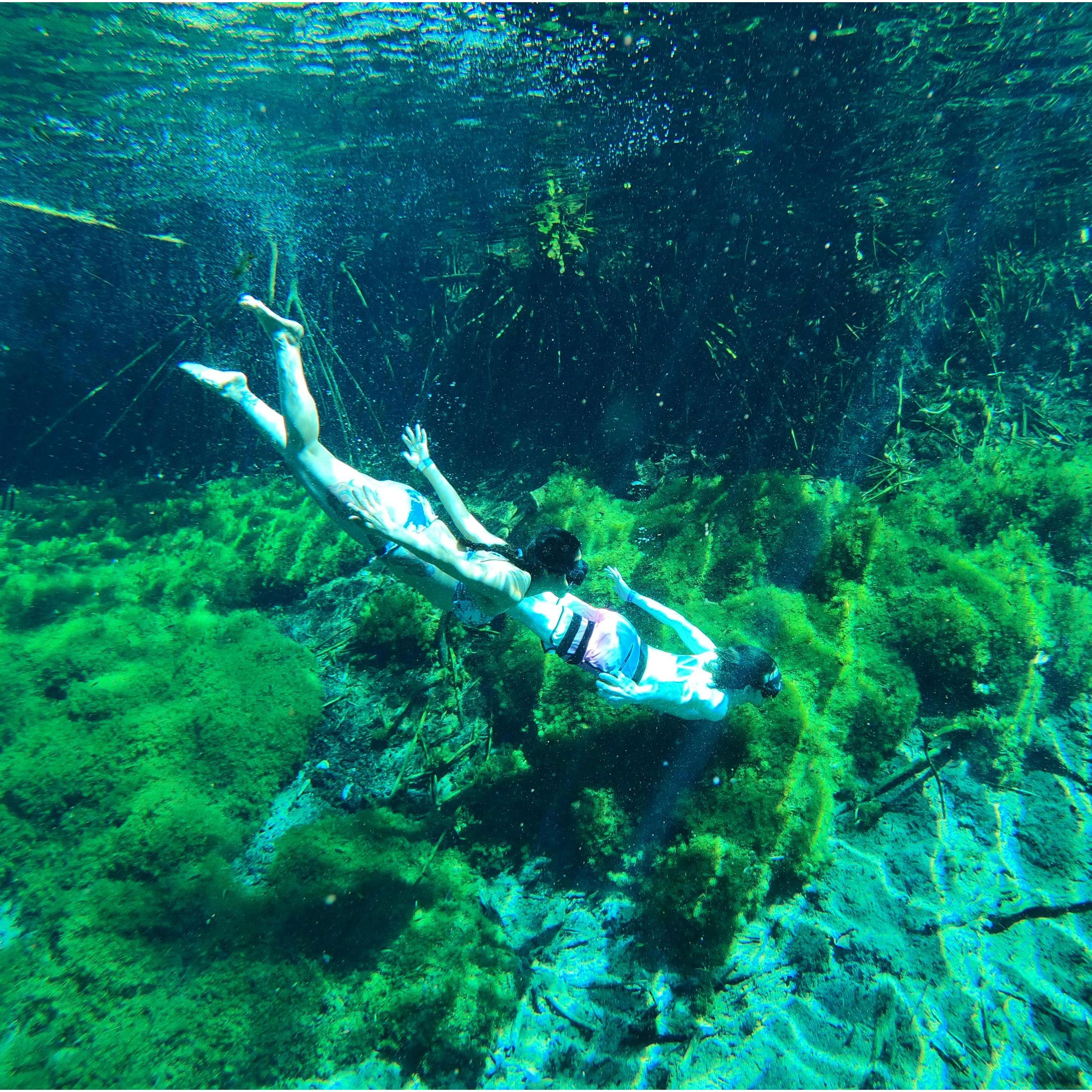 Swimming in a Cenote Feb '21