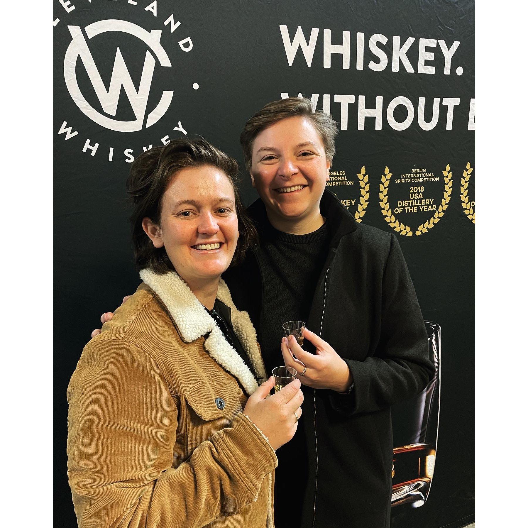 Whiskey tasting in Cleveland