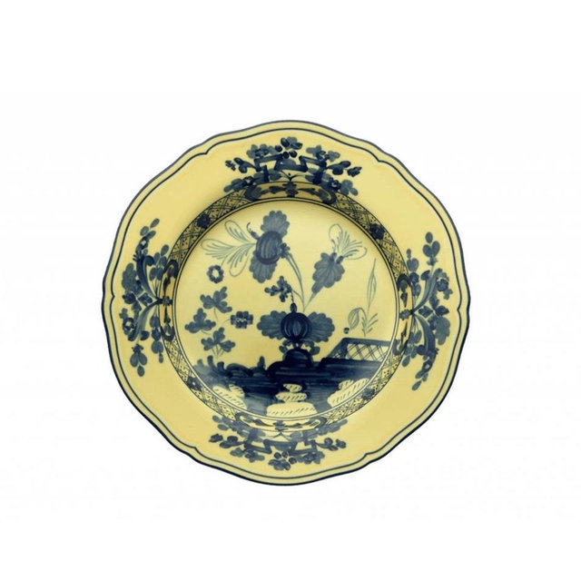 Ginori Yellow Dessert Plate Breed & Co. in Austin, TX