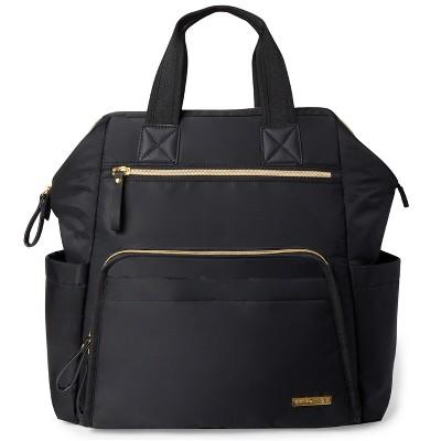 Skip Hop Mainframe Wide Open Diaper Backpack - Black
