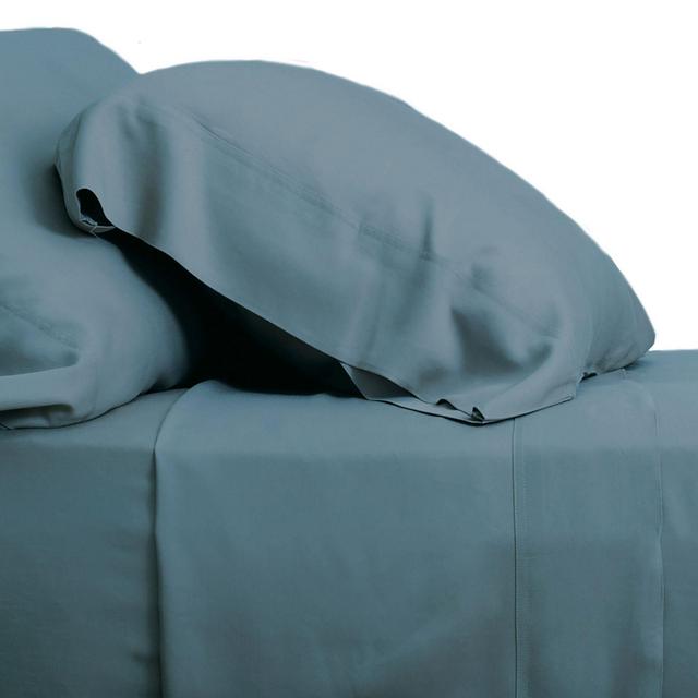 Cariloha® Resort Viscose Made From Bamboo Queen Sheet Set in Blue Lagoon