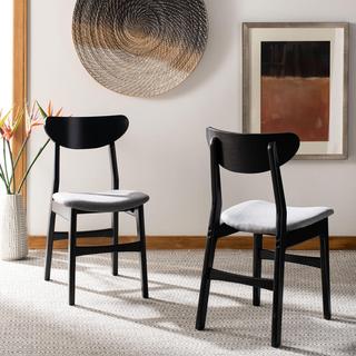 Lucca Retro Dining Chair with Cushion, Set of 2