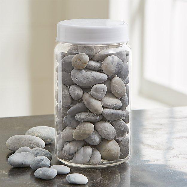 Grey Beach Stones Decorative Filler