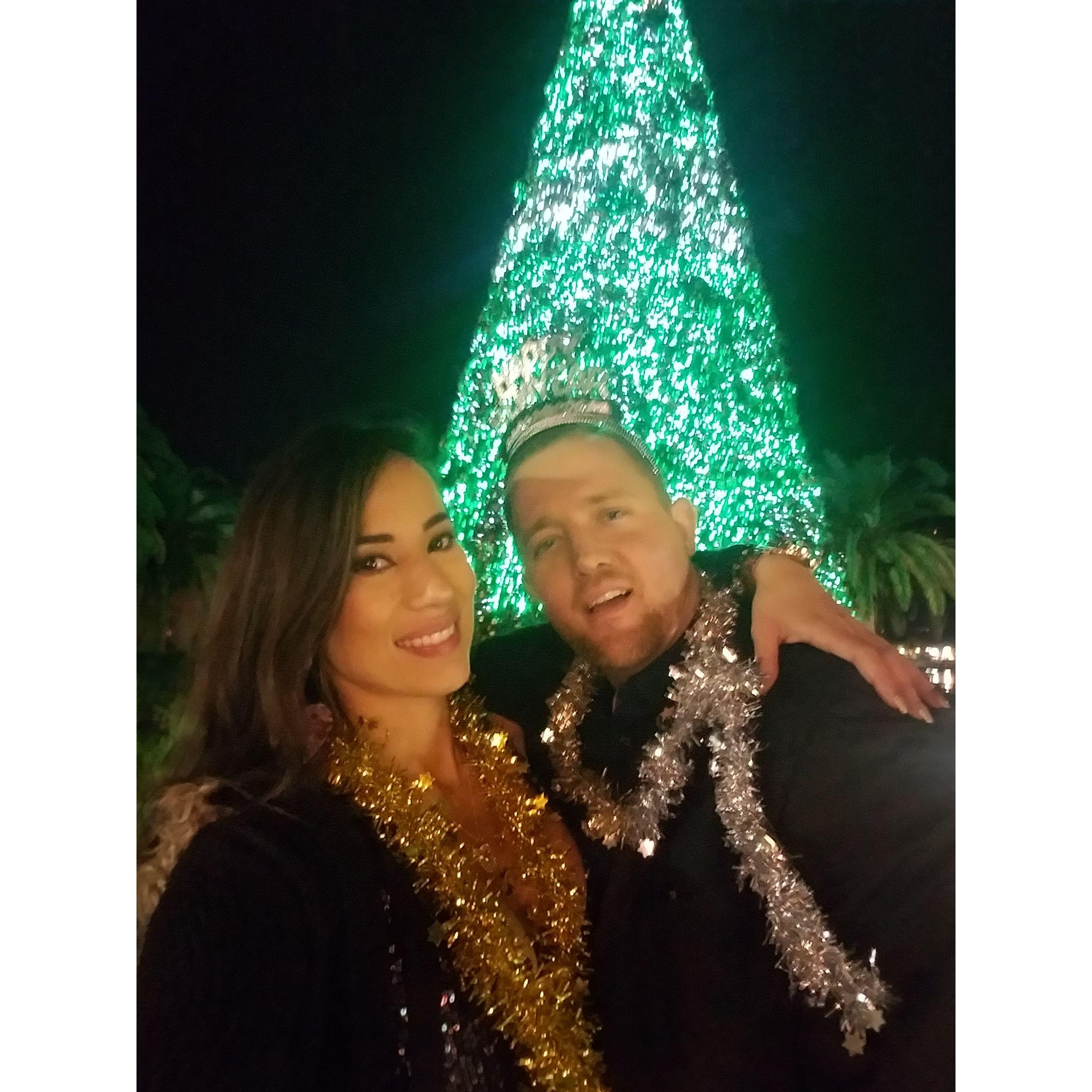 1st Christmas together! Orlando.