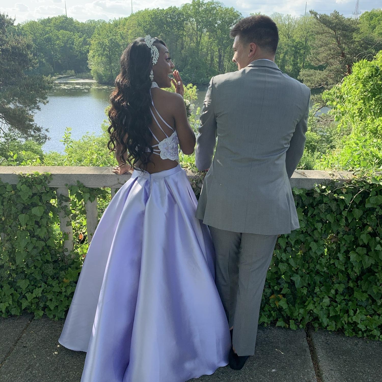 Desarae & Trey senior year prom!
