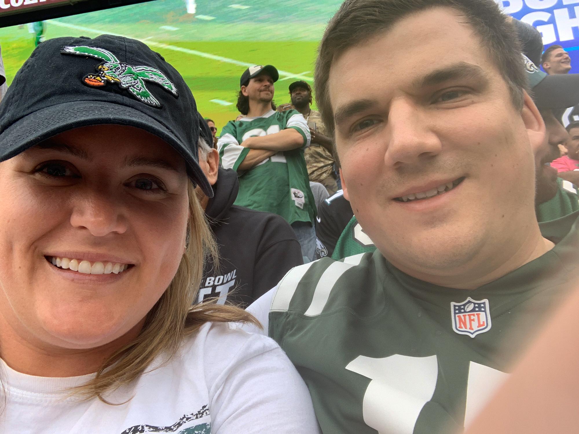 Eagles sacked the Jets quarterback 10 times
