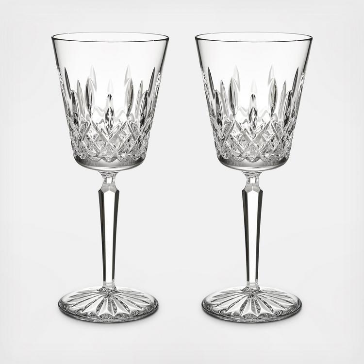 Lismore Tall Wine Goblet, Set of 2