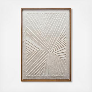 Ebossed Framed Wall Decor
