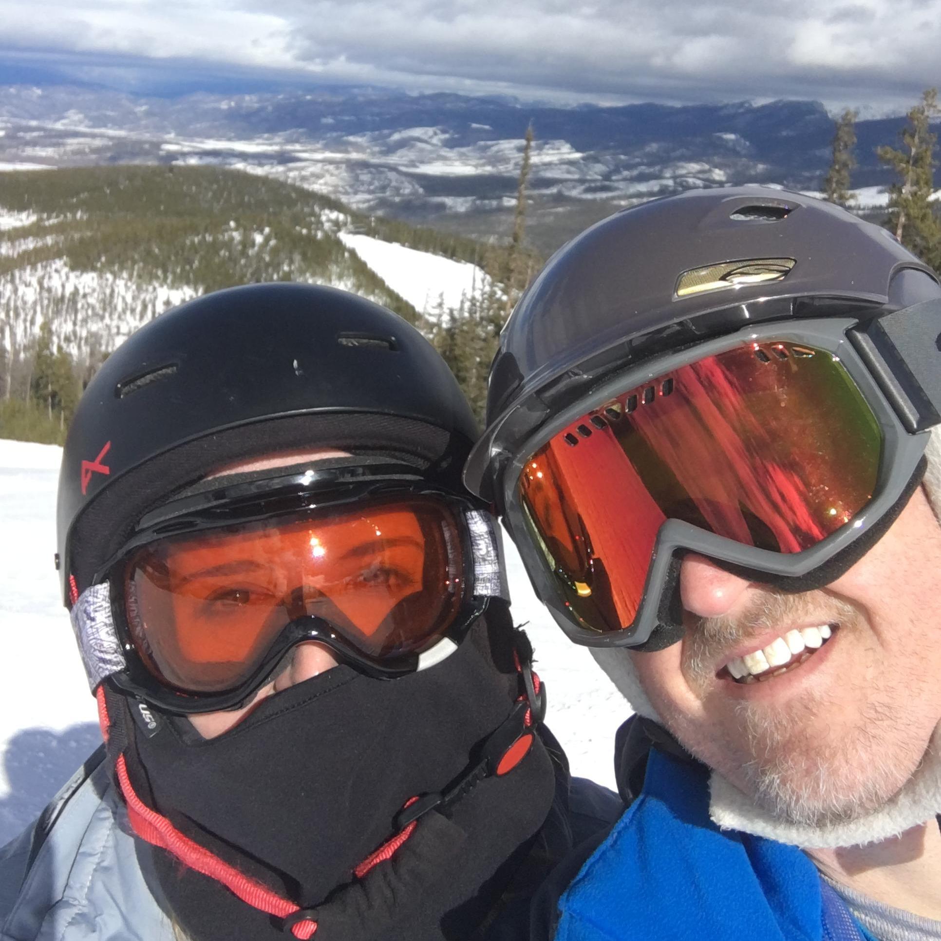Skiing in Colorado! Have I mentioned we like hanging with our friends in Colorado?