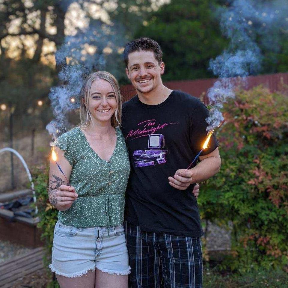 It took us 3 years of dating to finally have our first 4th of July together!
