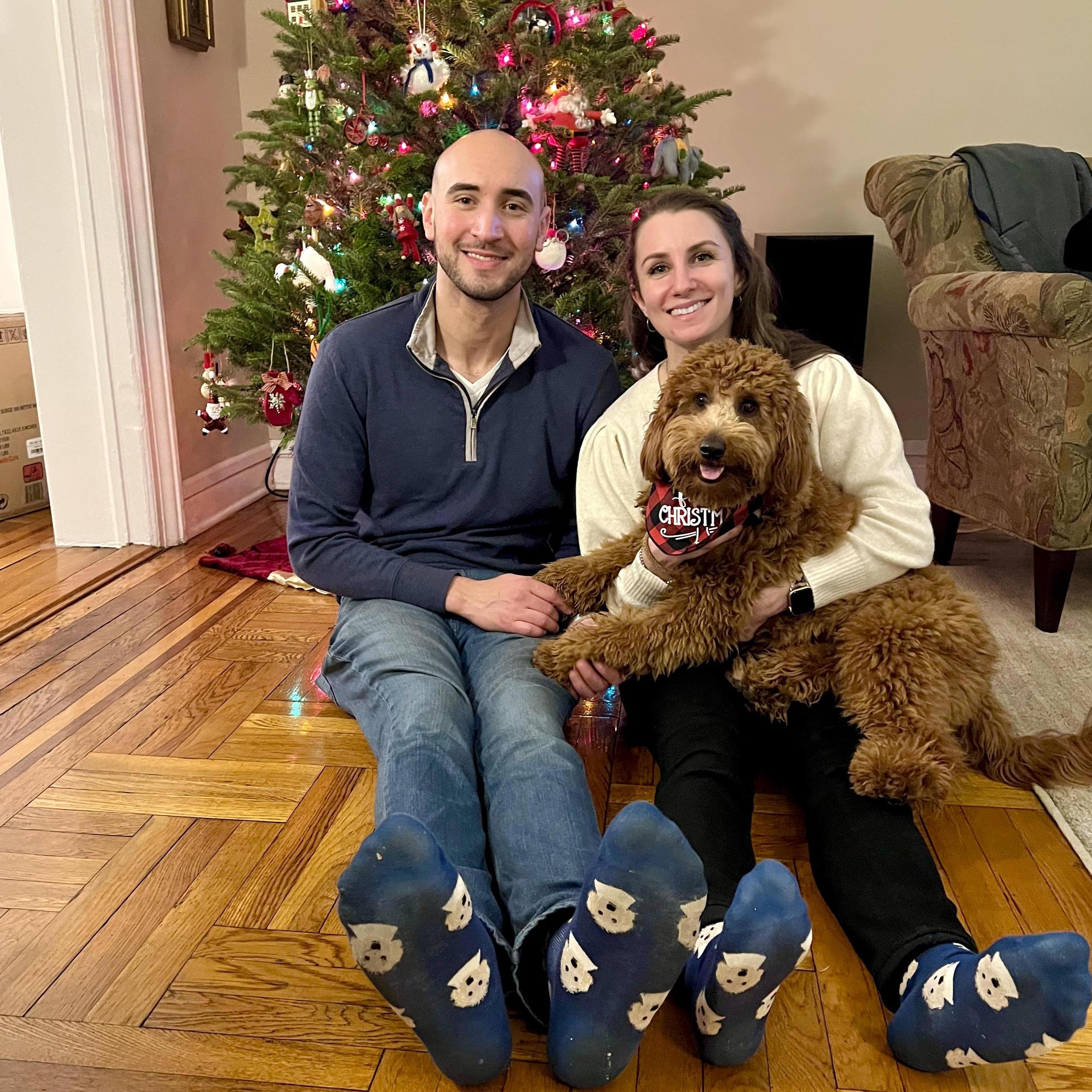 Wilson's first Christmas, 2021