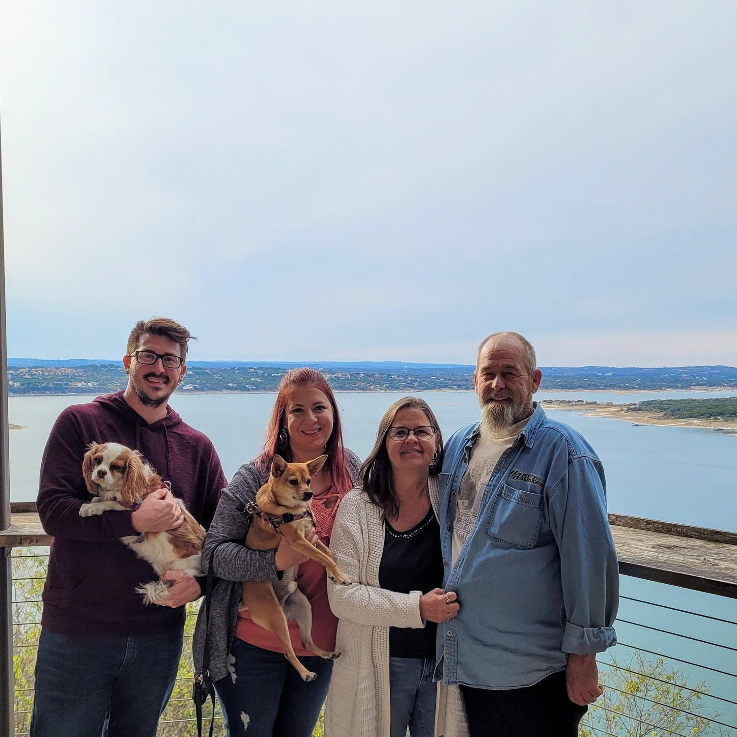 Dan's parents visit Austin  2021