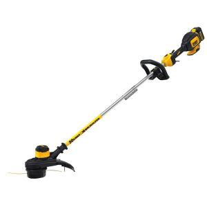 20-Volt MAX Lithium-Ion Cordless 13 in. Brushless Dual Line String Grass Trimmer with 5.0Ah Battery and Charger Included