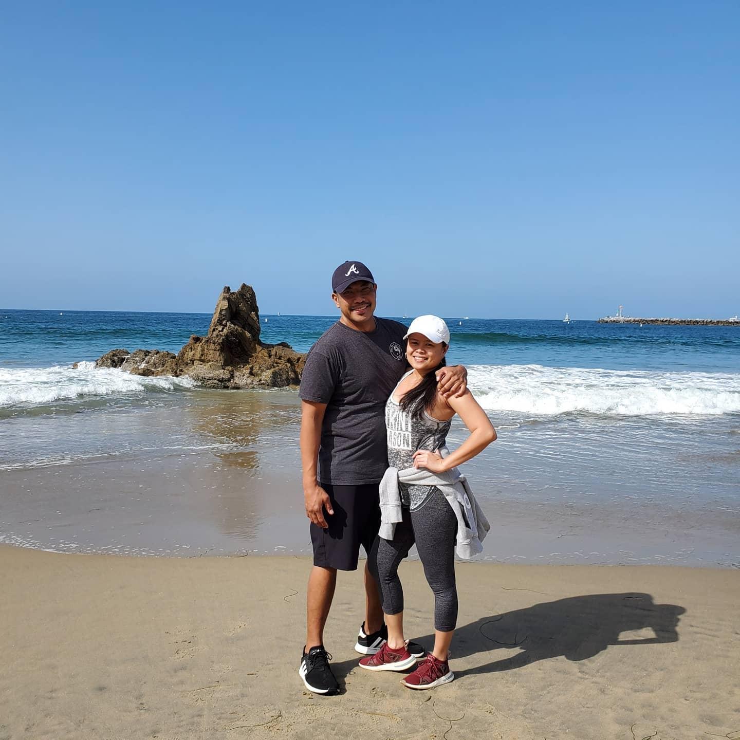 Corona del Mar beach!