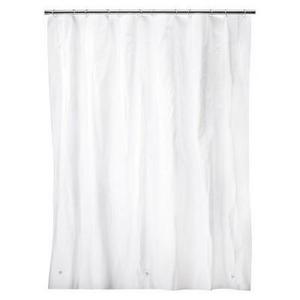 Solid Super Soft PEVA Shower Liner White - Room Essentials™