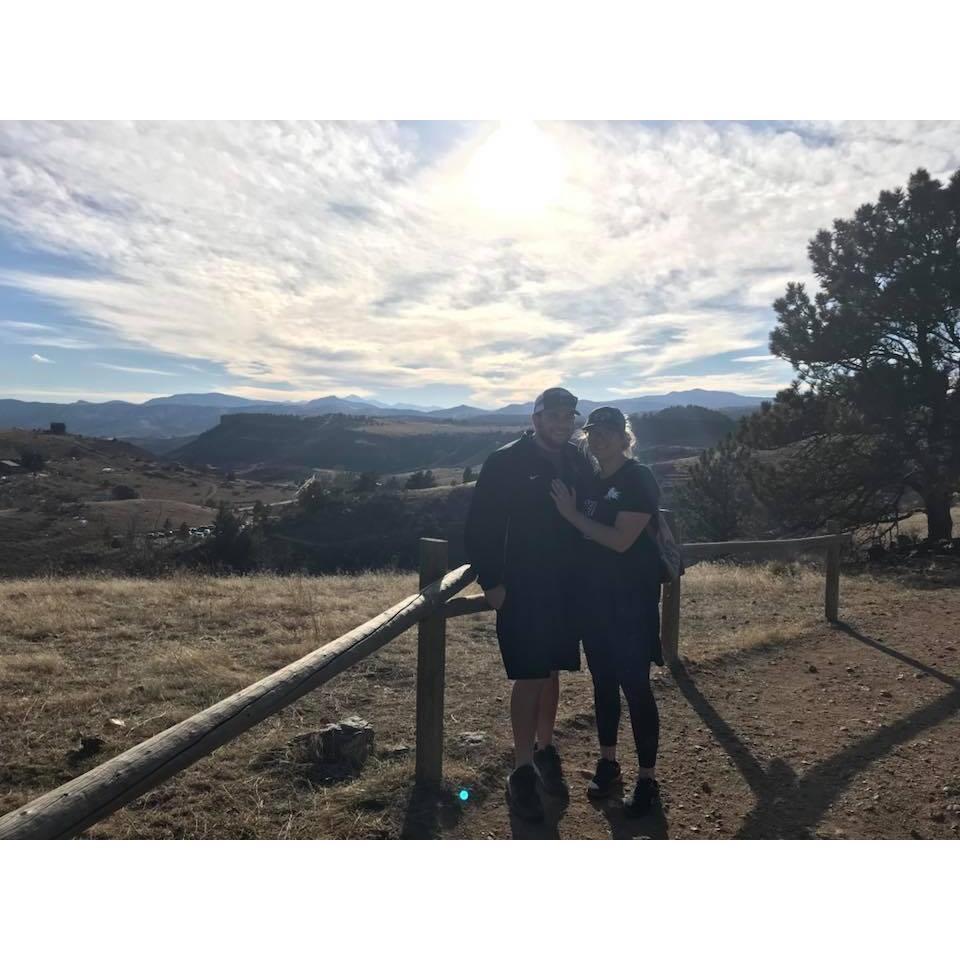 Engagement 3-3-18 Horsetooth Falls