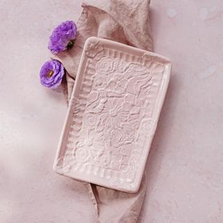 Pietra Fiori Rectangular Platter