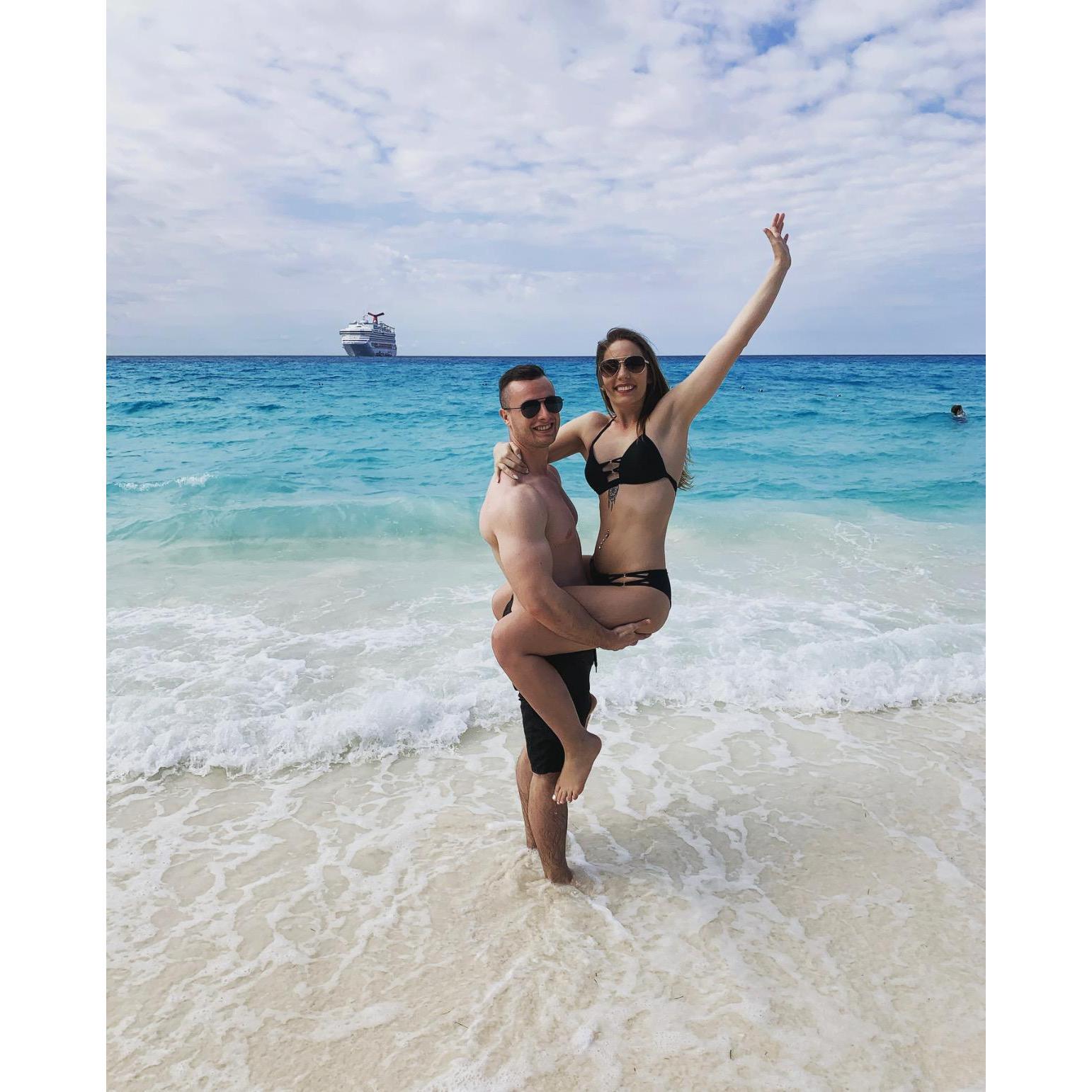 First cruise together (that was totally free too!) Jan 2020
