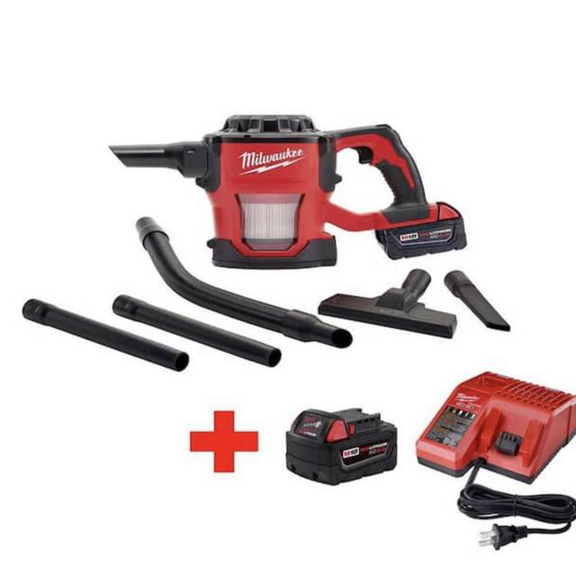 MilwaukeeM18 18-Volt 2 Gal. Lithium-Ion Cordless Wet/Dry Vacuum (Tool-Only)