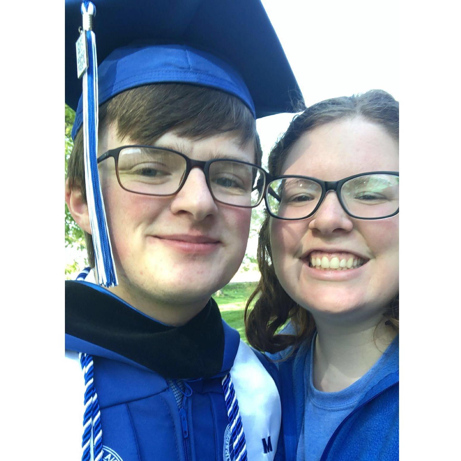Graduating from college