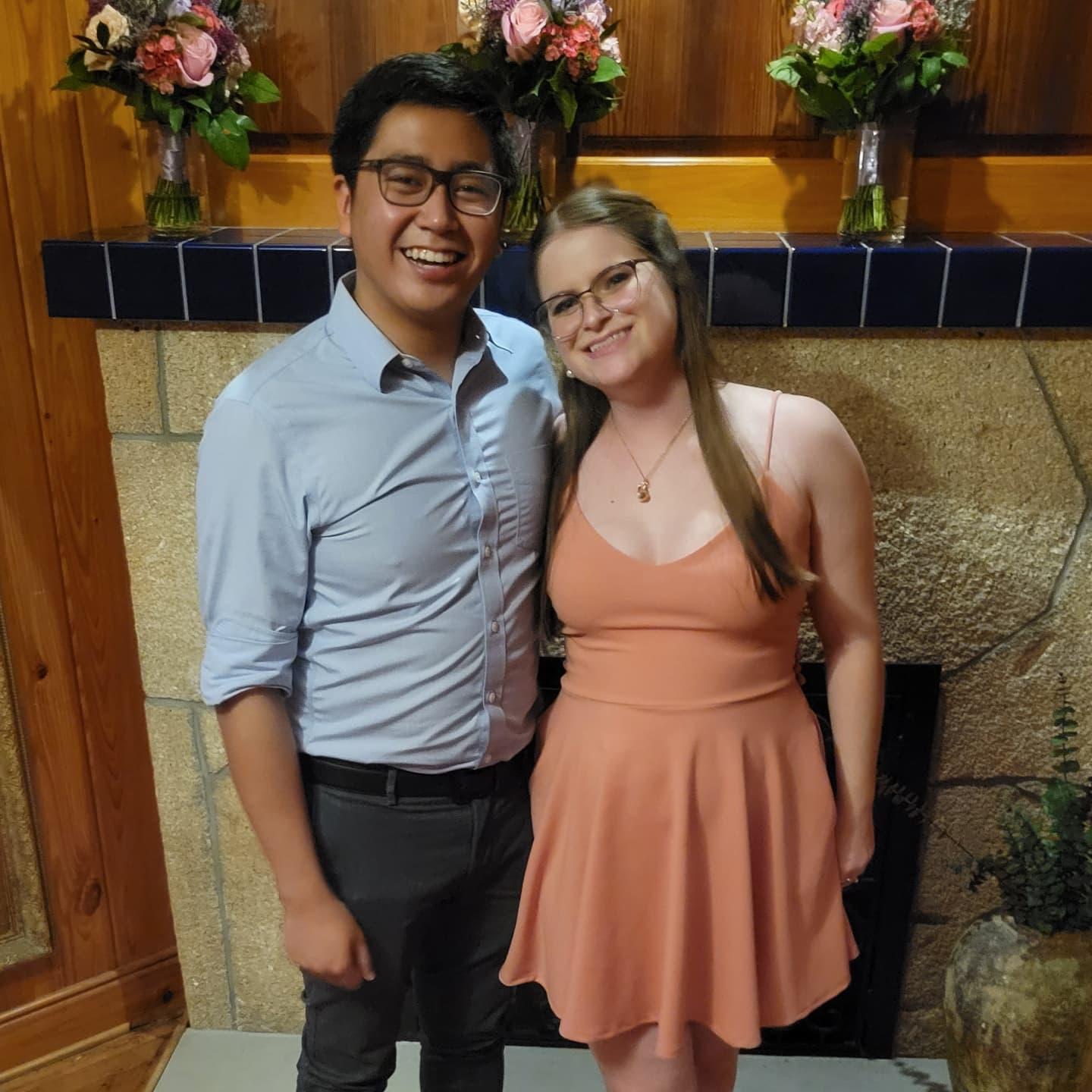 Catie McDermott and Kyle Ritsema's Wedding. 2021
