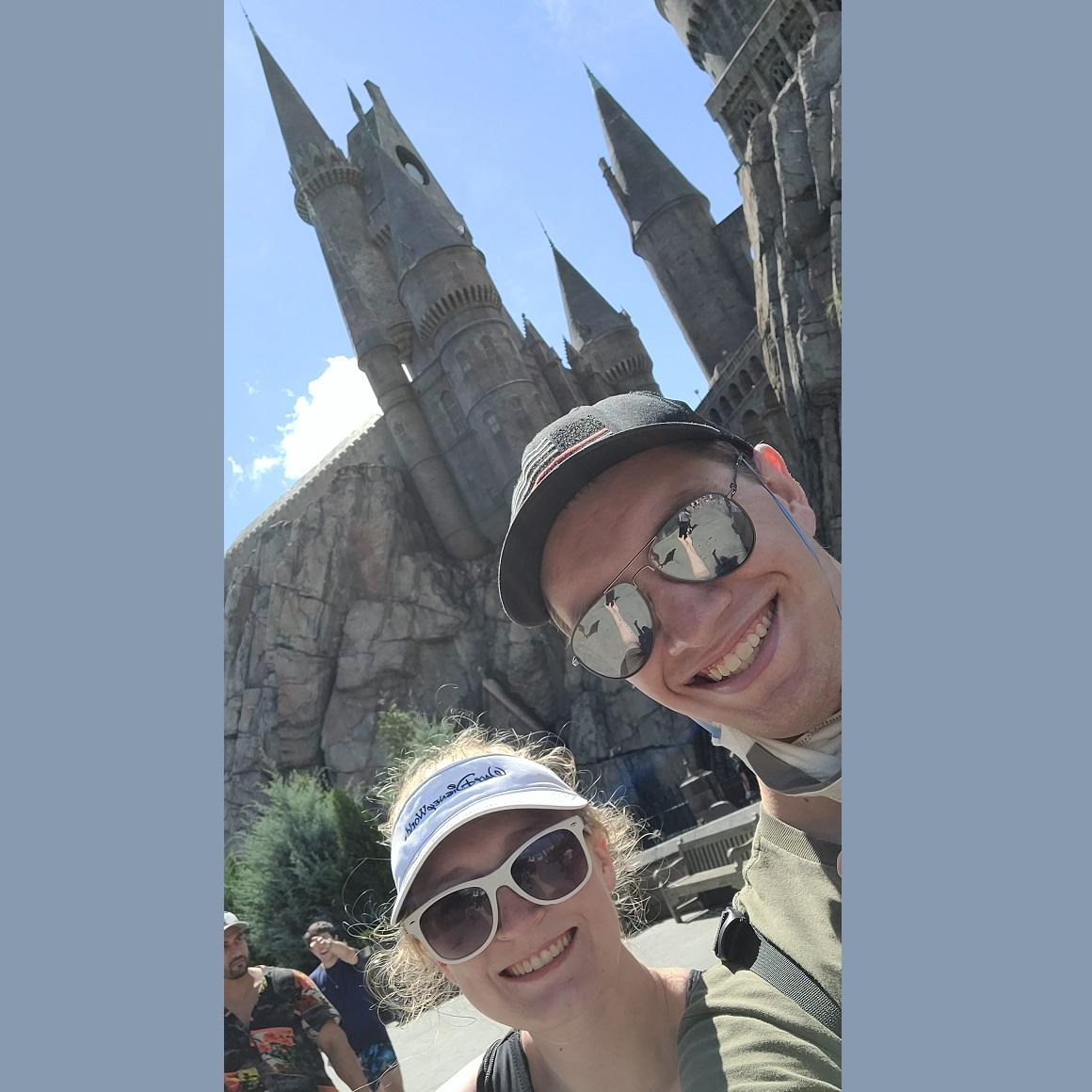 No trip to Orlando is complete without a picture in front of Hogwarts!