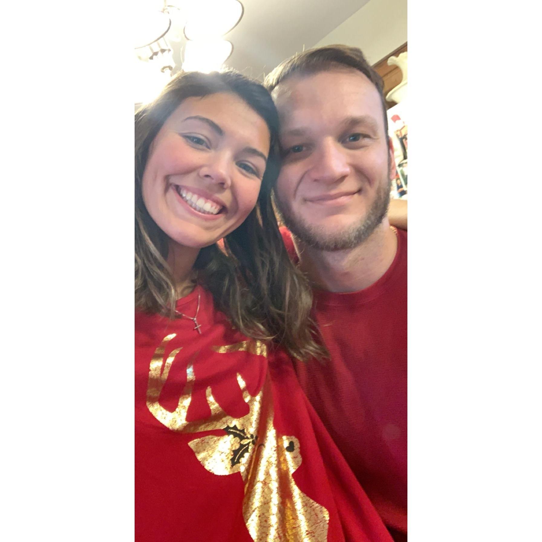 Christmas: 2nd year together, round 2 of family Christmas'