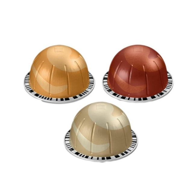 European Version, Barista Creations Variety: Sweet Vanilla, Golden Caramel, Roasted Hazelnut - 30 Coffee Capsules