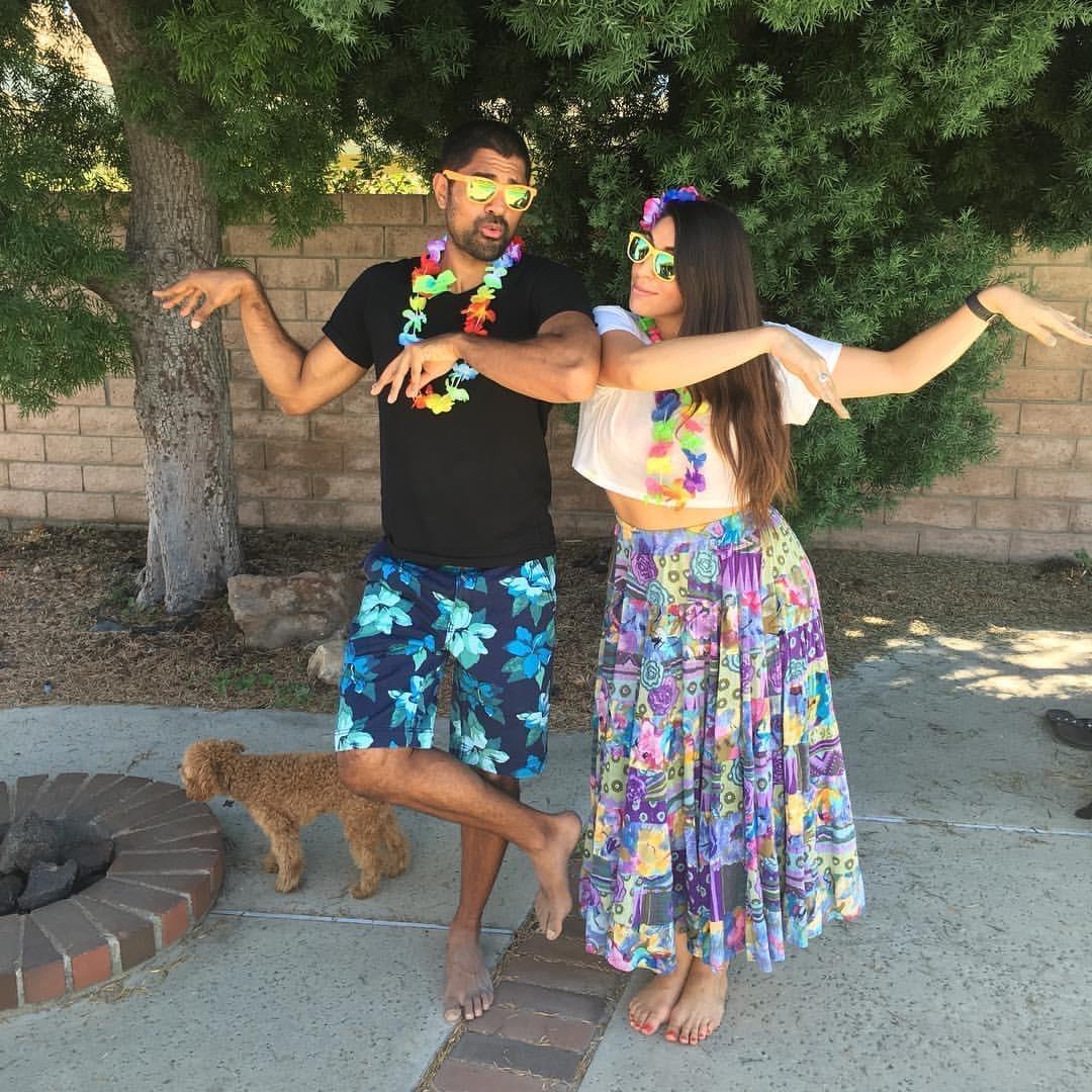 Hawaii themed party @ the Iskanders