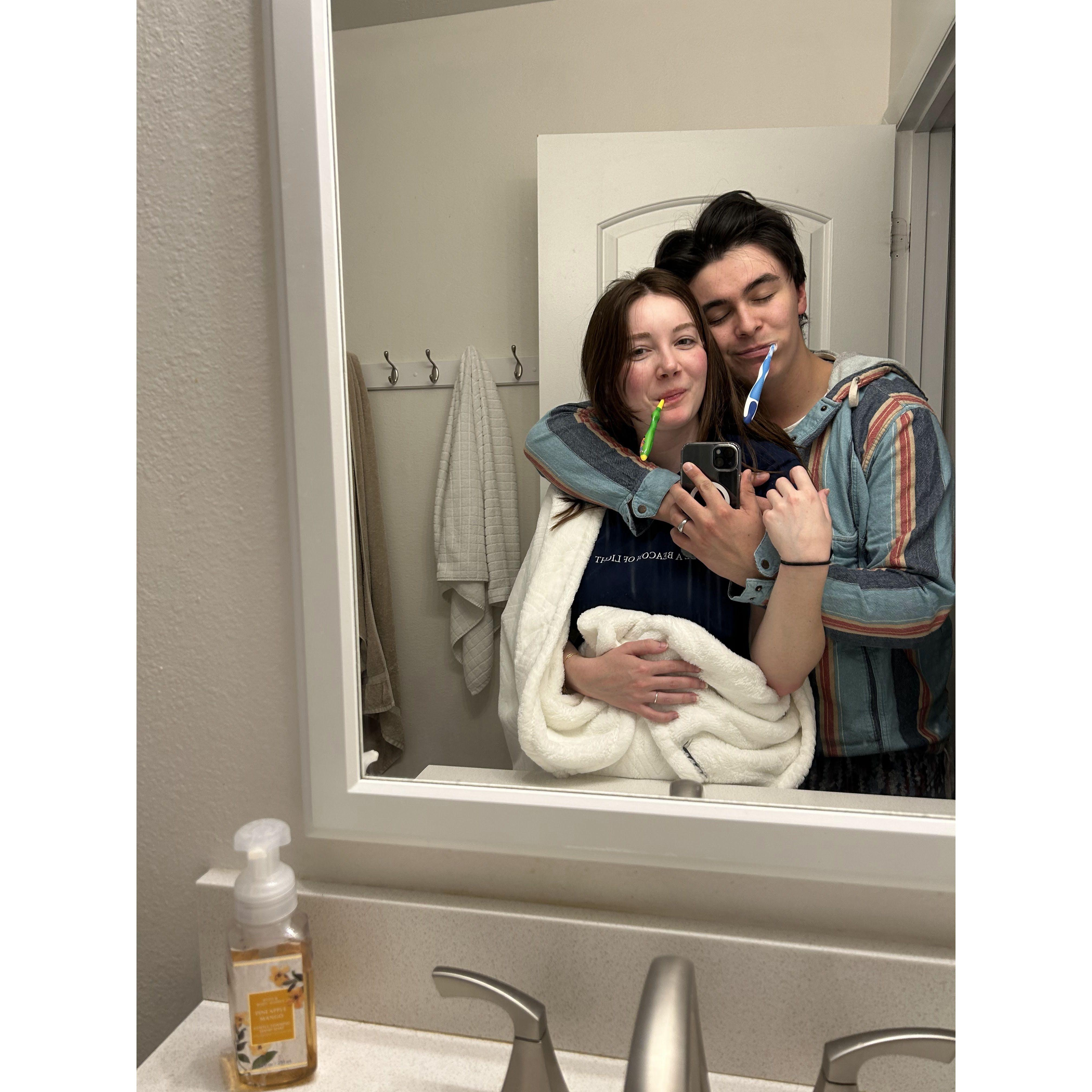 Brushing Your Teeth Alone Sucks Since Meeting Each Other