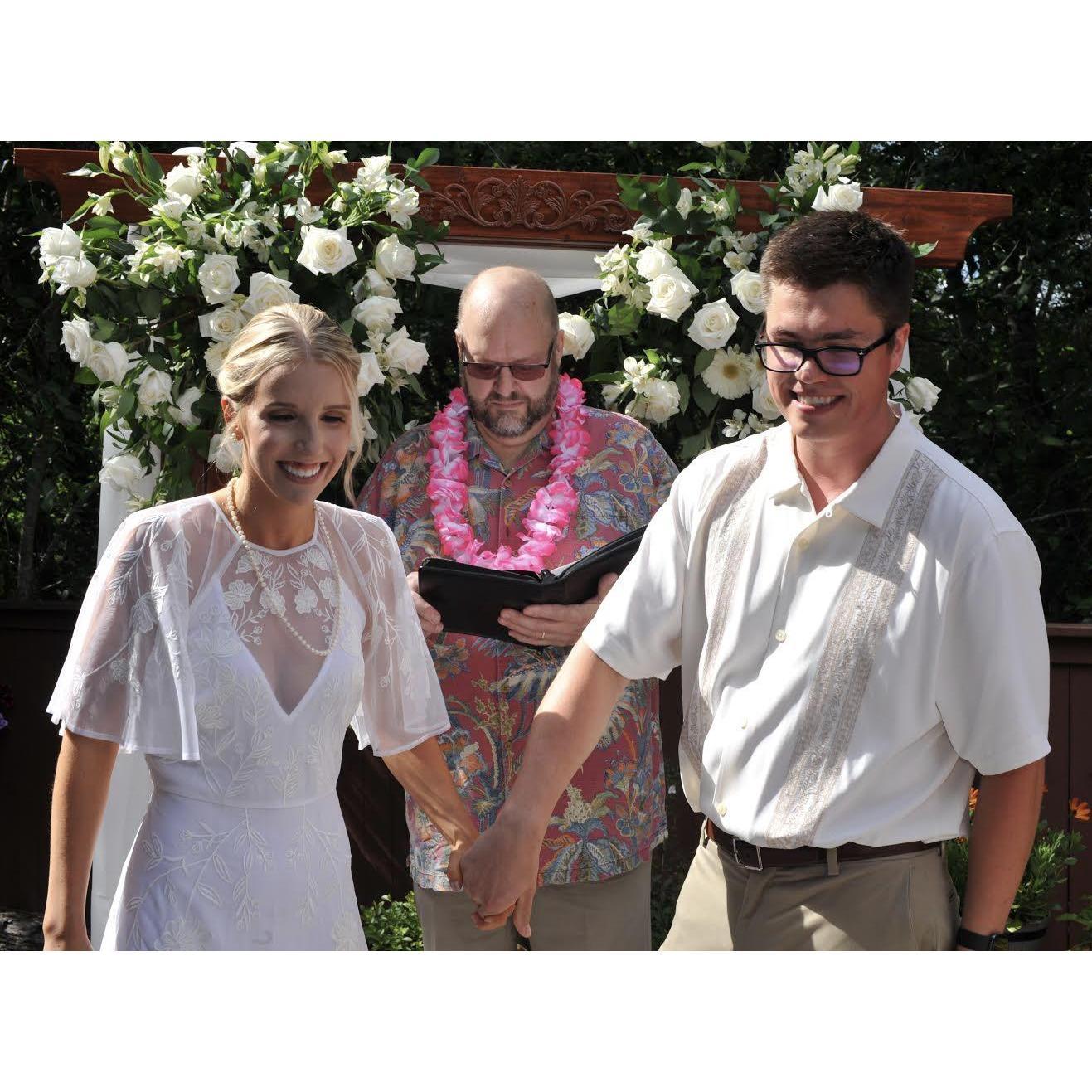 Elopement on July 9, 2020.