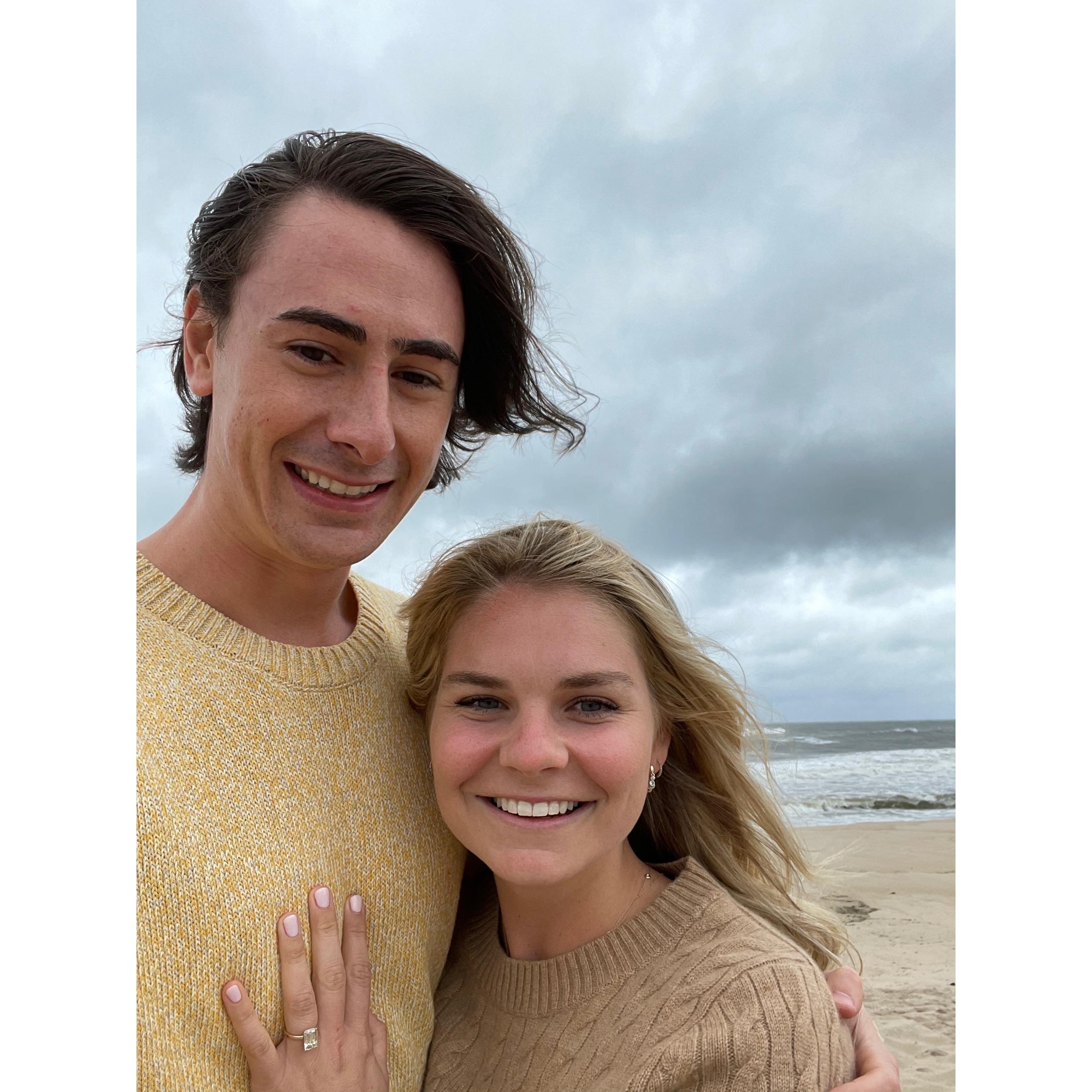 Beach Lane, East Hampton
May 29, 2021 right after Mitch proposed!