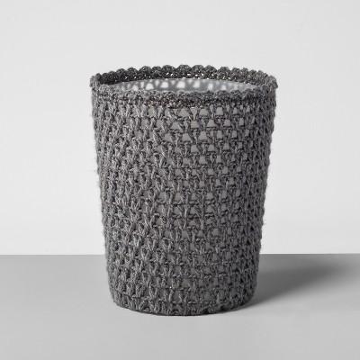 Solid Bathroom Wastebasket Gray - Opalhouse™