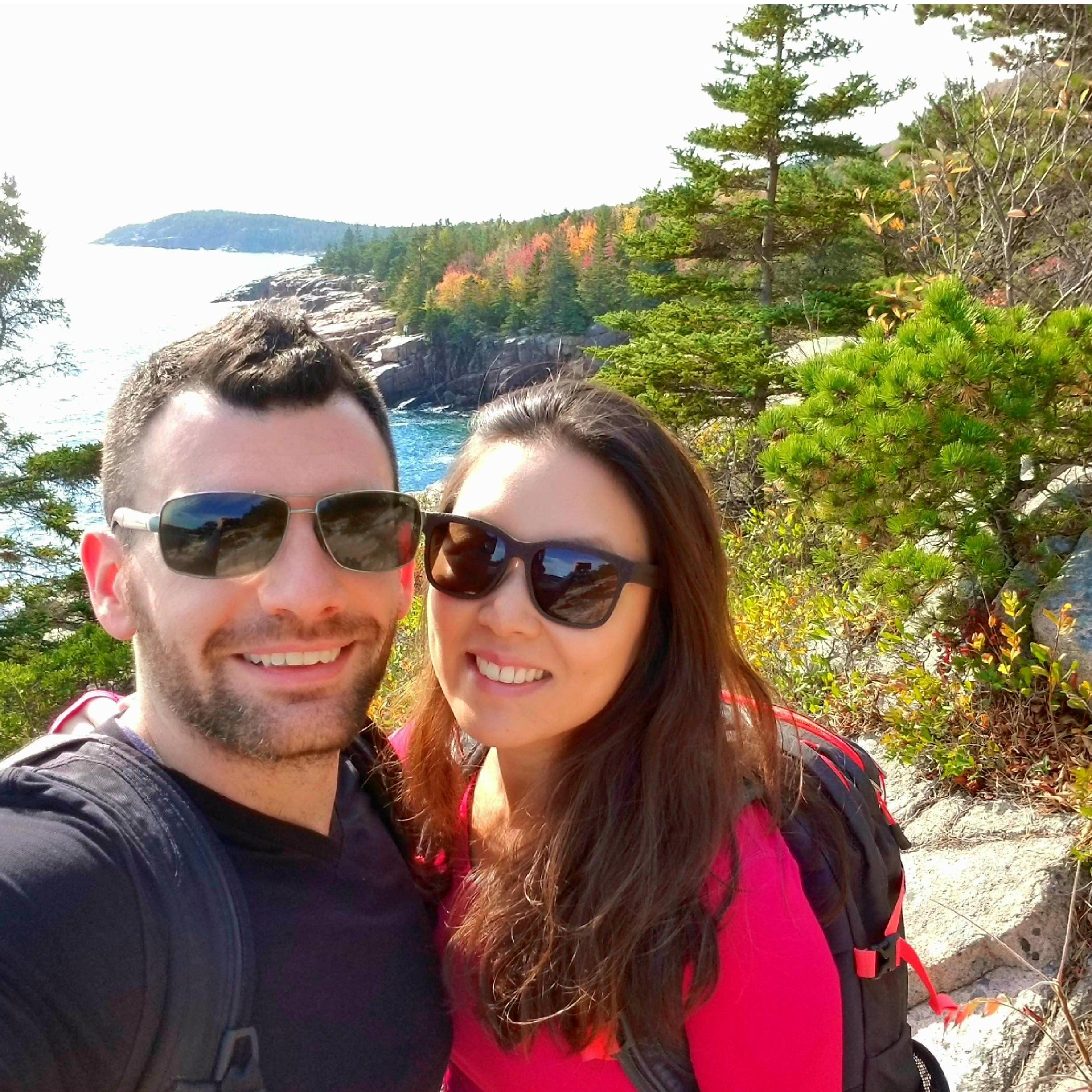 Autumn hike - Acadia National Park, Maine