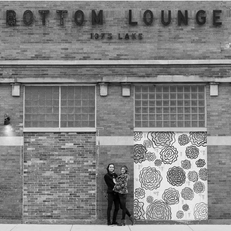 Where we will be married here and then PARTY! We both share an interest with music, we both dabbled in bands, absolutely LOVE live music, and have a blast going to shows together and with our friends.