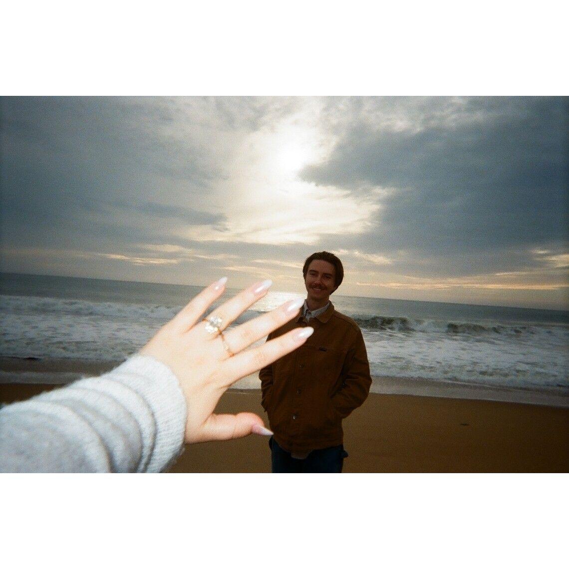 officially a fiancee