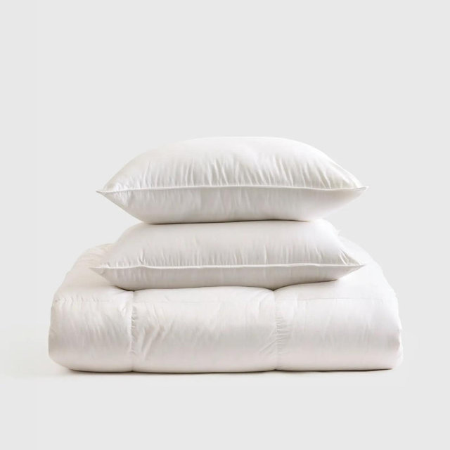 Luxe Goose Down Essentials Bundle - White, Standard